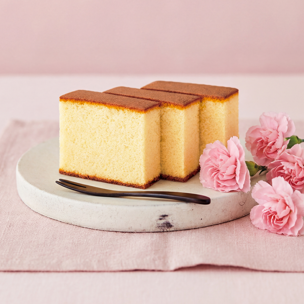 五三焼カステラ アップ