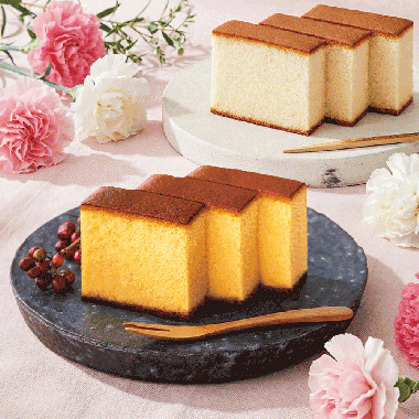 五三焼・白いカステラ2本セット