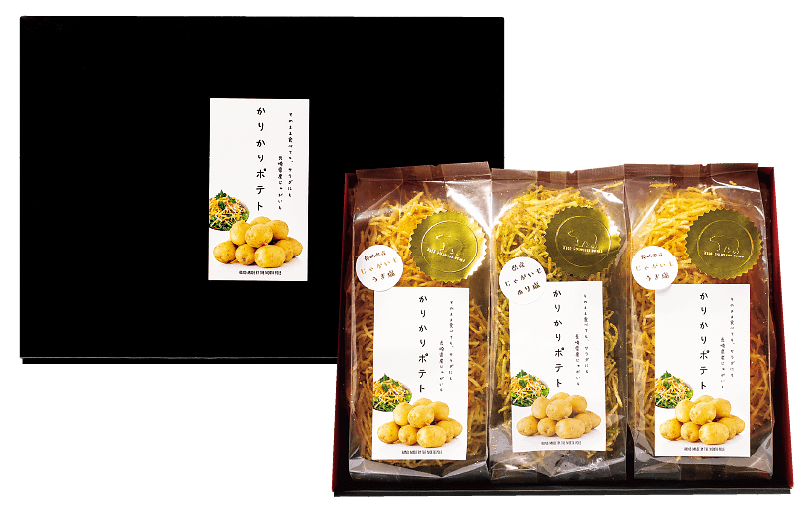 かりかりポテト3個入り｜みかど本舗v 3本入り｜みかど本舗